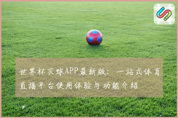 世界杯买球APP最新版：一站式体育直播平台使用体验与功能介绍